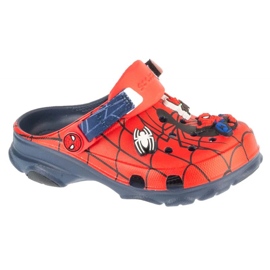 Crocs Team Spiderman All Terain COPLOG 208786-410 FLIP-FLOPS vermelho Crocs Team Spiderman All Terain COPLOG 208786-410 FLIP-FLOPS vermelho