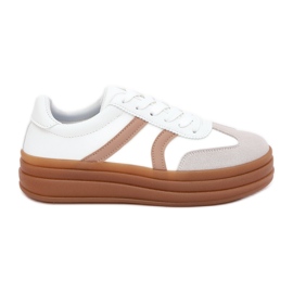 Evento Tênis feminino com plataforma, branco