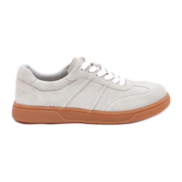 Evento Camurça de camurça Low Sneakers Women Grey cinza