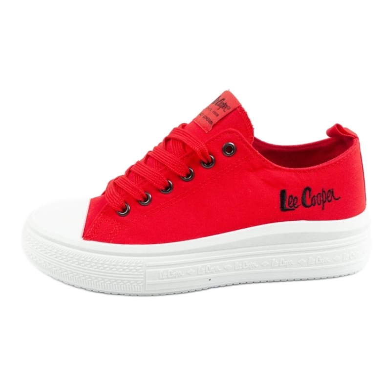 Lee Cooper LCW-25-44-2463L tênis vermelho