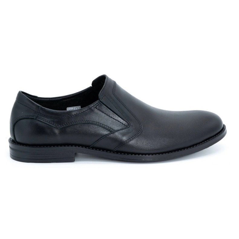 Olivier Sapatos de couro masculinos elegantes 283LU preto