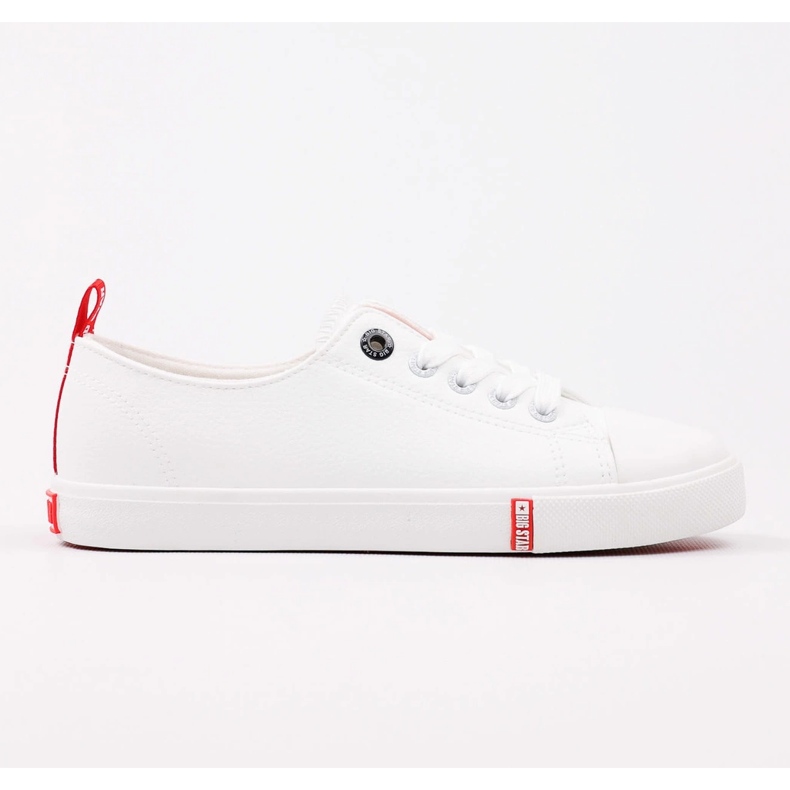 Big Star GG274005 Tênis de sapatos femininos branco
