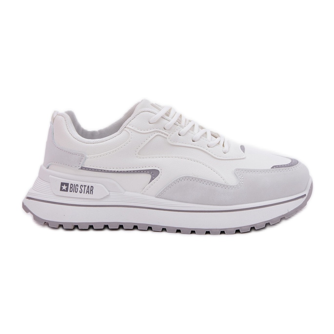 Tênis femininos Big Star RR274A213 Hi-Poly System White System branco
