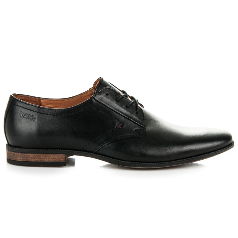 Kampol Sapatos de negócios preto