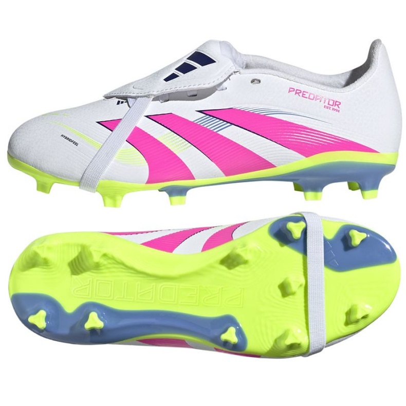 Adidas Predator League FT FG ID3831 Sapatos de futebol branco