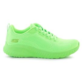 Skechers Bobs Squad Chaos-Cool Rytms 117216-Lime Shoes verde