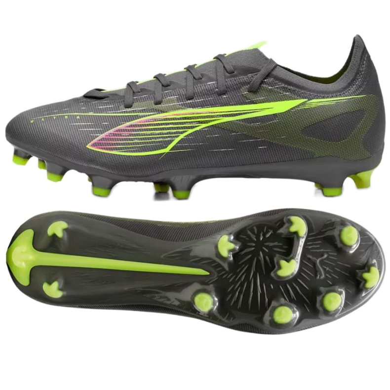 Puma Ultra 5 Match FG/MG 108166-03 Sapatos de futebol cinza