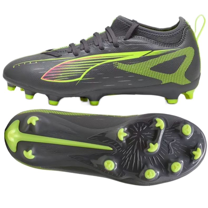 Puma Ultra 5 Match FG/MG 108167-03 Sapatos de futebol cinza