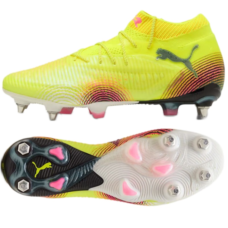 Puma Future 8 Ultimate MXSG 108188-03 Sapatos de futebol amarelo