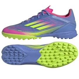 Adidas F50 League LL TF IE1230 Sapatos de futebol azul Adidas F50 League LL TF IE1230 Sapatos de futebol azul