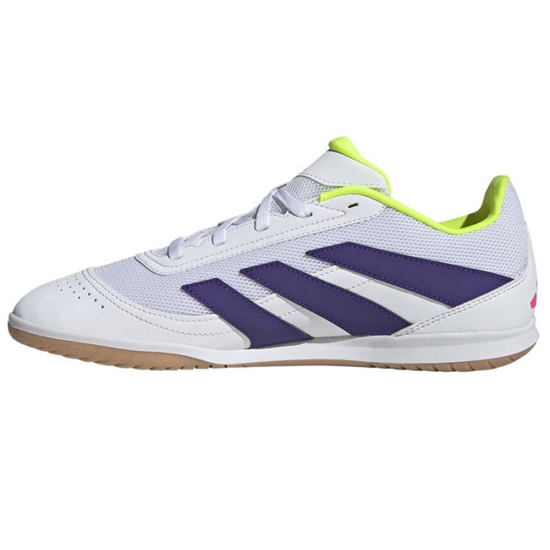 Adidas Predator Club Sala em sapatos de futebol ID3790 branco