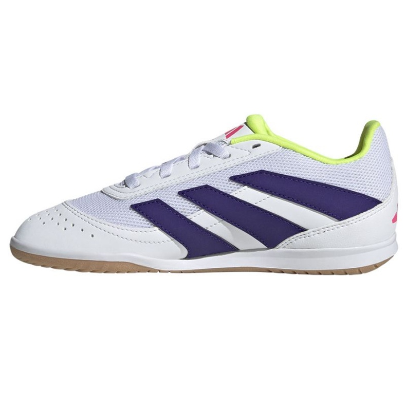Adidas Predator Club Sala em sapatos de futebol ID3804 branco