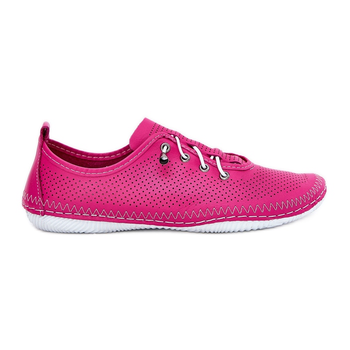 ARTIKER Sapatos femininos feitos de artiqueiro de couro natural 54c0830 rosa