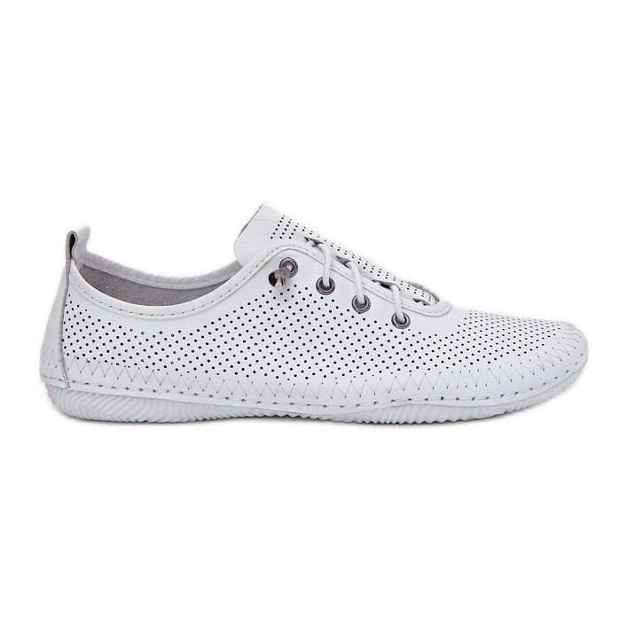 ARTIKER Sapatos femininos feitos de artiqueiro de couro natural 54c0831 branco