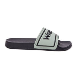 Wrangler Averell Slider Men Low 20251042.52d Slippers masculinos verde claro Wrangler Averell Slider Men Low 20251042.52d Slippers masculinos verde claro
