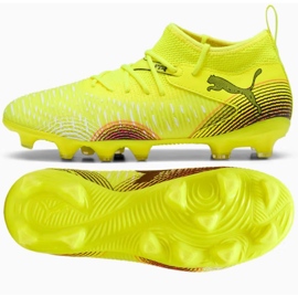 Puma Future 8 Match FG/AG 108143-03 Sapatos de futebol amarelo