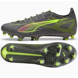 Puma Ultra 5 Pro FG/AG 108161-03 Sapatos de futebol cinza