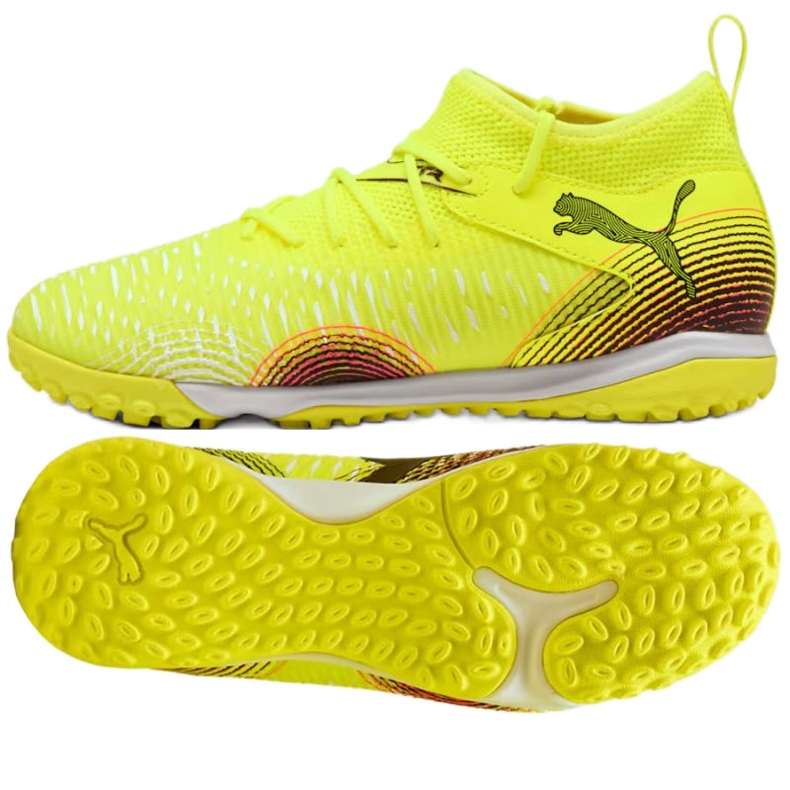 Puma Furure 8 Match TT + Mid 108386-03 Sapatos de futebol amarelo