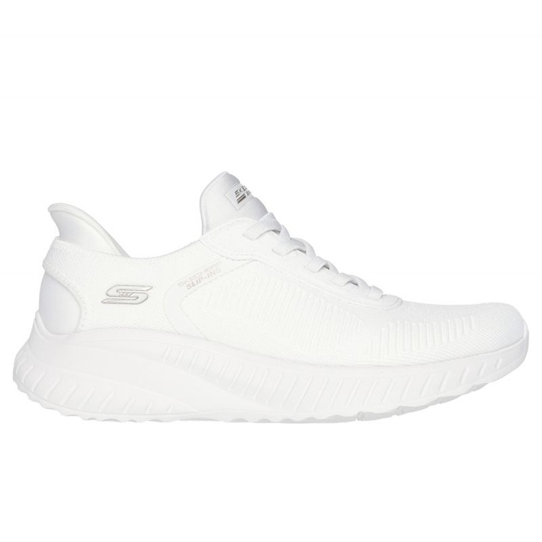Skechers Slip-Inss: Bobs Sport Squad Chaos 117497 OFWT Shoes branco