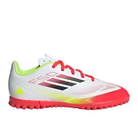 Adidas F50 Club TF IE3732 Sapatos de futebol branco Adidas F50 Club TF IE3732 Sapatos de futebol branco