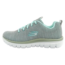 SKECHERS GRACEFUL TWISTET SHONES 12614/GYMN cinza