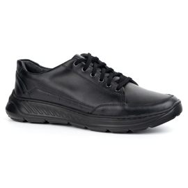 Olivier 928mA Black Men's Leather Shoes Casual preto Olivier 928mA Black Men's Leather Shoes Casual preto