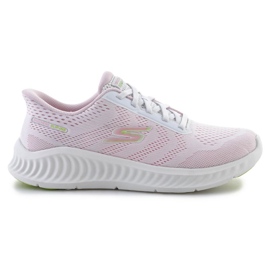 Skechers Slip-Ins: vá andar agora-khloe 125643-wpk sapatos rosa Skechers Slip-Ins: vá andar agora-khloe 125643-wpk sapatos rosa