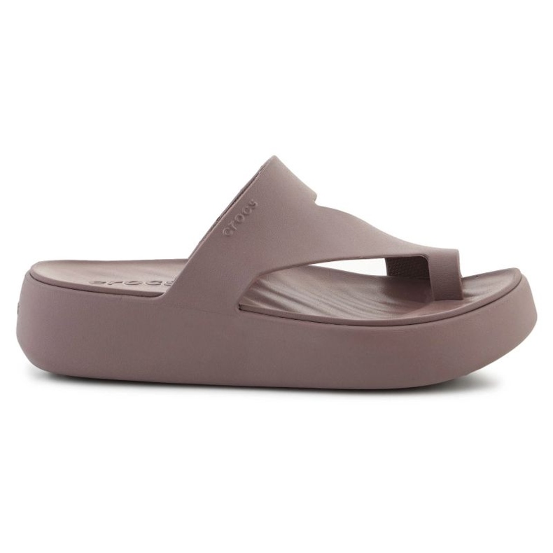 Flip-Flops Crocs Getaway Platform Toe Loop 210834-0LF castanho