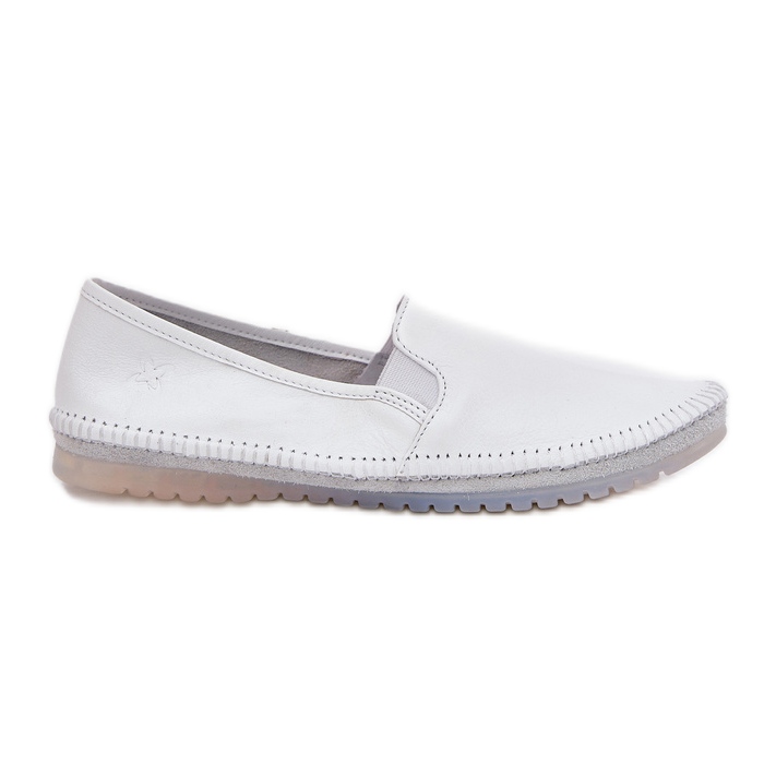 Ballerinas de couro Maciejka T3512-11 branco
