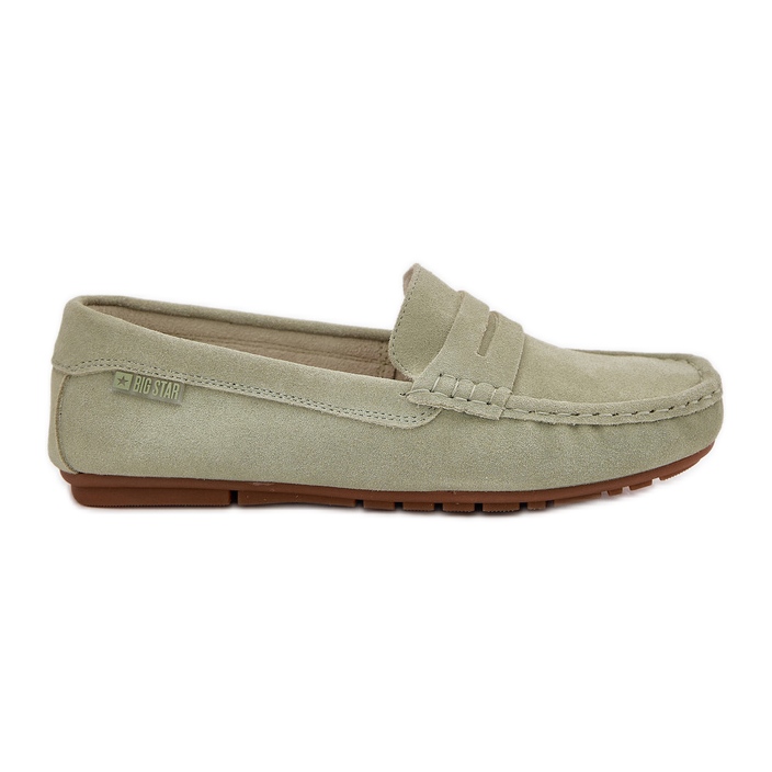 Suades de camurça feminina Big Star RR274945 Green verde