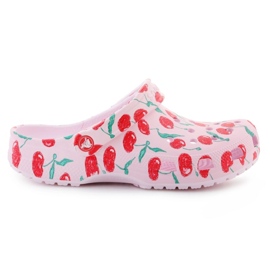 Frutas frescas clássicas do CROCS EXPRESSÃO 211008-6W rosa