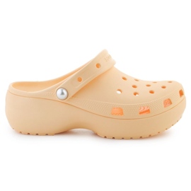Crocs Classic Platforms Pearl Cog 211231-78Z laranja