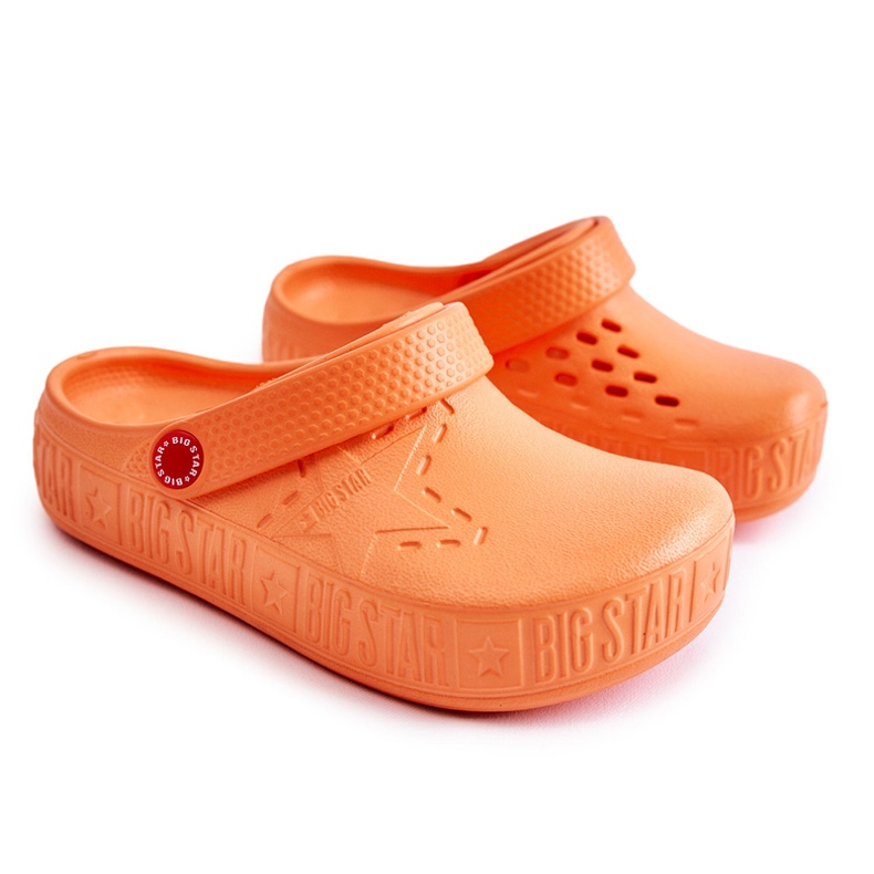 Flip de luz infantil Big Star II375008 Orange laranja