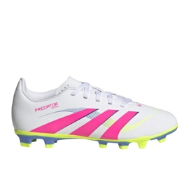 Adidas Predator Club FG/MG ID3810 Sapatos de futebol branco