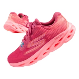Tênis de corrida Skechers Go Run Swirl Tech Speed ​​129501/HPPK rosa
