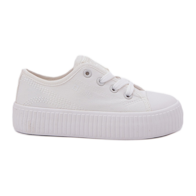 Big Star RR374009 BIAłe Lace -Up Sneakers branco