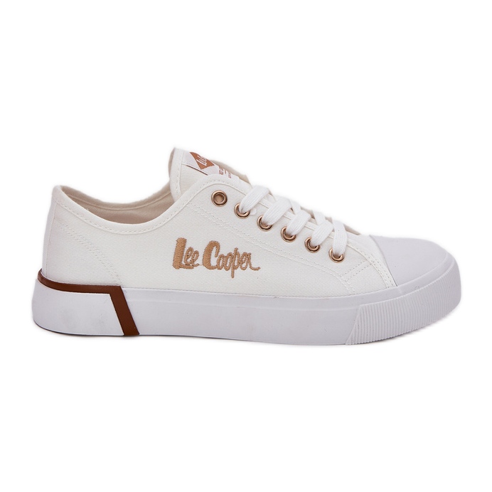 Tênis de material feminino Lee Cooper LCW-25-31-3428L branco