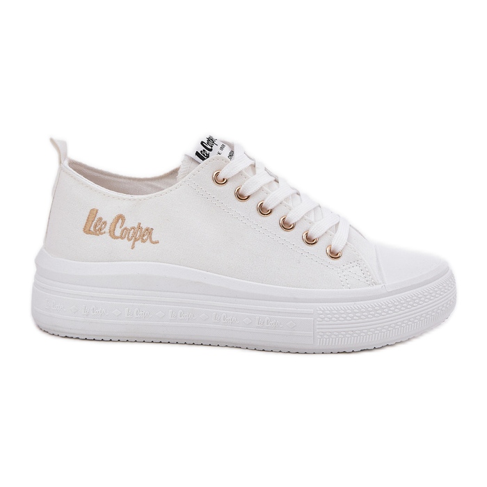 Tênis femininos no Lee Cooper LCW-24-44-2462L White Platform branco