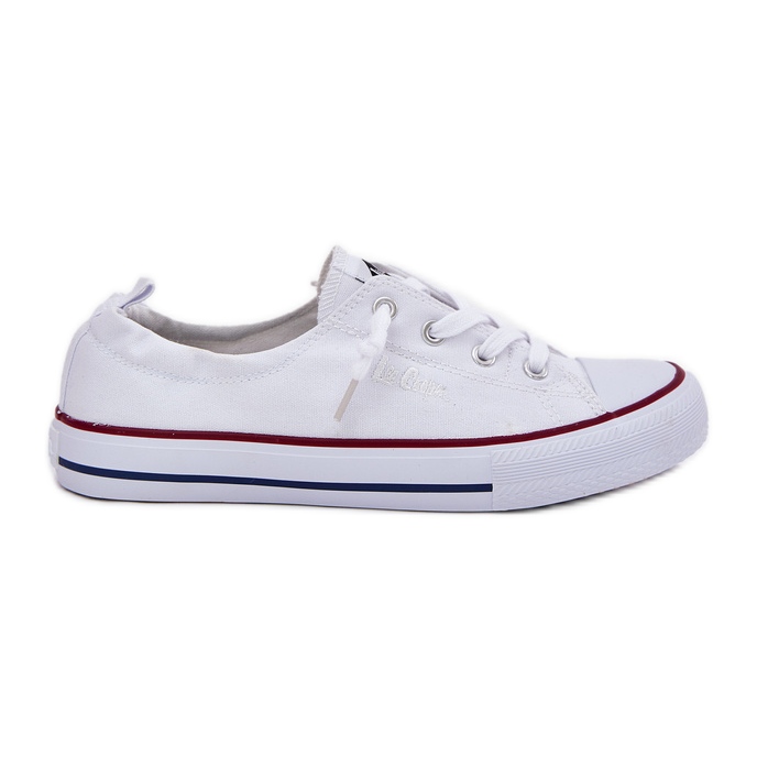 Tênis de material feminino Lee Cooper LCW-25-02-3296L White branco