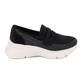 Seastar Sapatos pretos com sola grossa