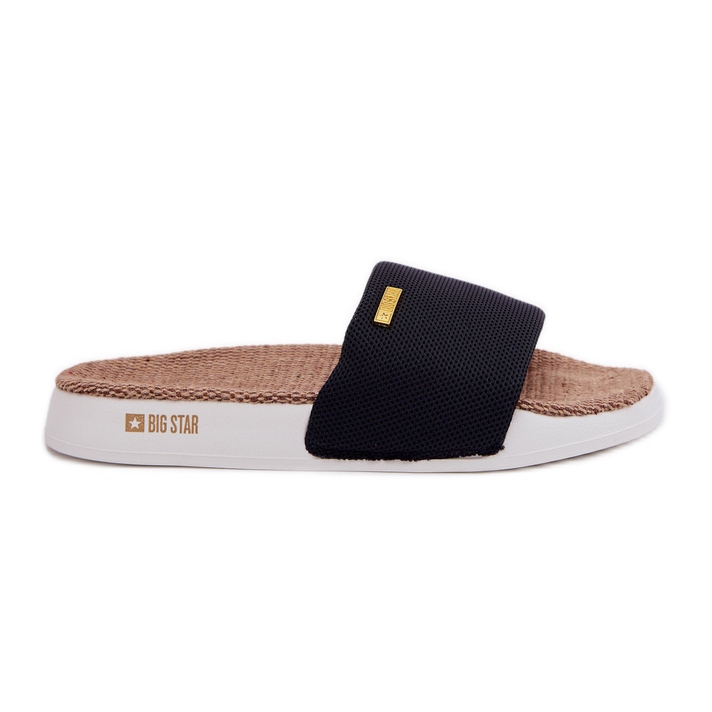 Slippers femininos Big Star RR274A108 Black preto