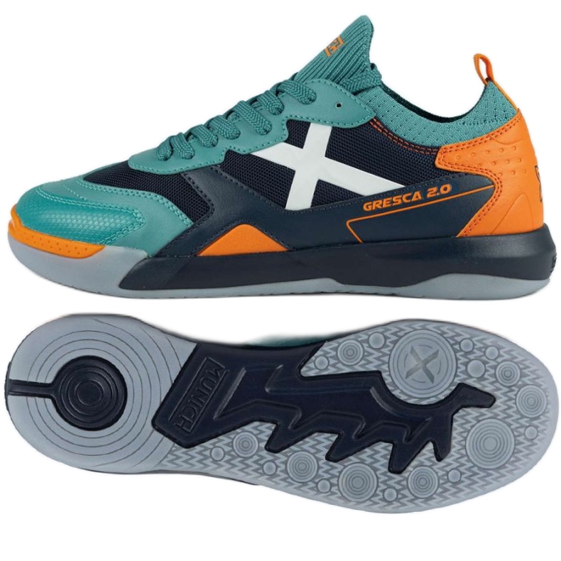 Munich Munique Gresca 2.0 em 3003007 Sapatos de futebol multicolorido