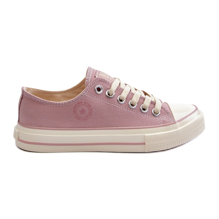 Tênis baixo feminino Big Star NN274270 rosa