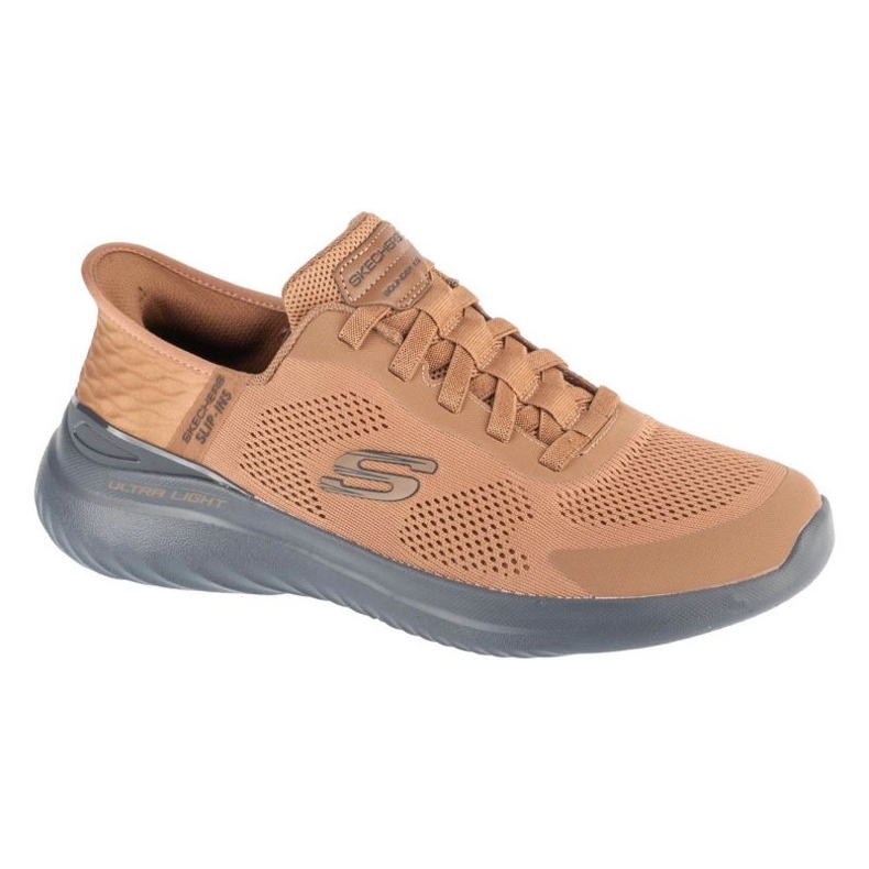 Sapatos Skechers Slip-Inss Bounder 2.0. Emergiu 232459-BBK castanho