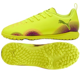 Puma Future 8 Play TT 108396-03 Sapatos de futebol amarelo