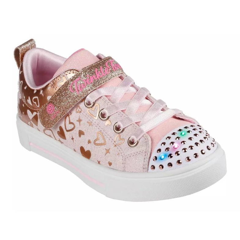 Skechers S Lights® Twinke Sparks Heather Charm 314787l-lprg LT Shoes rosa