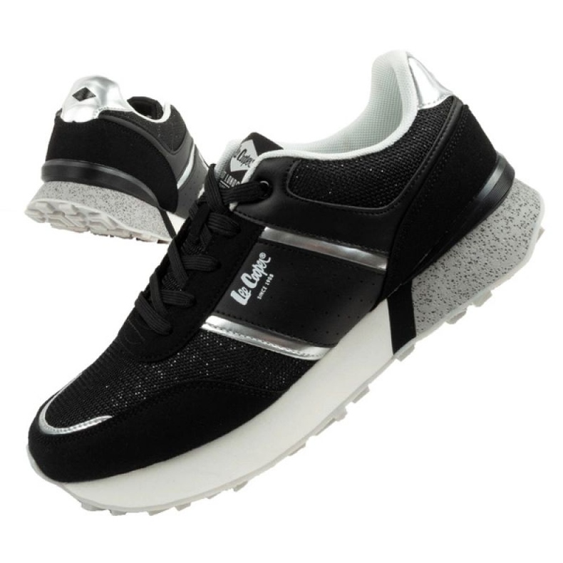 Sapatos esportivos femininos Lee Cooper LCW-25-03-3372L preto
