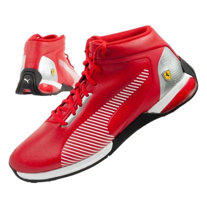 Puma Ferrari Race Cat-X Mid 306549 02 Sapatos vermelho