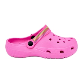 EVento Chinelos para crianças rosa de espuma leve EVento Chinelos para crianças rosa de espuma leve