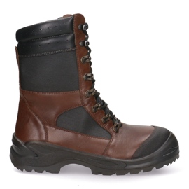 Sollidne Botas de caça de couro Pollonus Brown Orçamento 6-0131-001 marrom